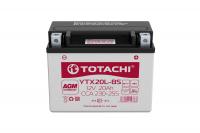 Аккумуляторная батарея TOTACHI CMF 20 а/ч YTX20L-BSL 90020