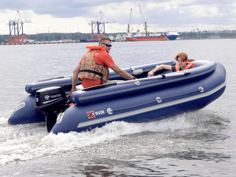 В продажу поступили надувные лодки из ПВХ X-River