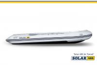 Лодка надувная моторная Солар 480 Jet tunnel Светло-серый