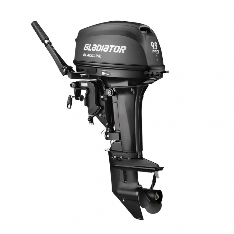 GLADIATOR G9.9PRO  — новый мотор в черном матовом исполнении