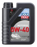 LiquiMoly Синтетическое моторное масло для снегоходов Snowmobil Motoroil 0W-40 1л