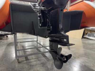 Моторная лодка РИБ ROGER Gelium 4300 (высокий борт, пластиковый конус) комплектация Расширенная