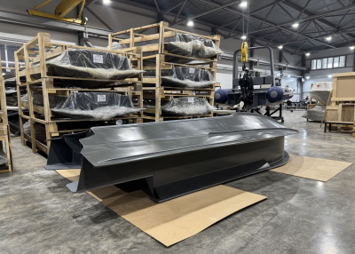 Моторная лодка РИБ ROGER Gelium 4300 (низкий борт, ПВХ конус) с доп.опцией