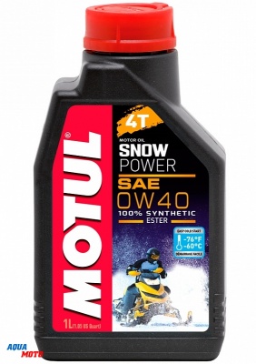 Масло MOTUL Snowpower 4Т 0W-40 1л. new