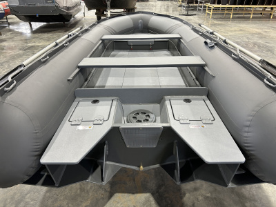 Моторная лодка РИБ ROGER Gelium 4300 (низкий борт, ПВХ конус) с доп.опцией