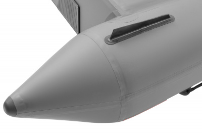 Моторная надувная лодка ПВХ ROGER Hunter 3200 H эконом съемное дно высокого давления (Аирдек) + 2ух камерный насос