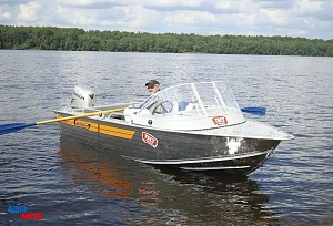 Моторная лодка Wellboat-45DC