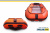 Лодка надувная моторная Солар 470 Super Jet tunnel (2020) Оранжевый