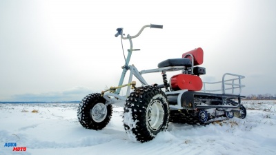 Комплект колес для лыжного модуля МУХТАР