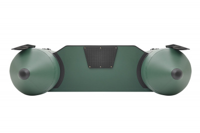 Моторно гребная надувная лодка ПВХ с жестким транцем ROGER Standart 2600 съемное дно высокого давления (Аирдек) + 2ух камерный насос