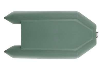 Моторно гребная надувная лодка ПВХ с жестким транцем ROGER Standart 2600 съемное дно высокого давления (Аирдек) + 2ух камерный насос