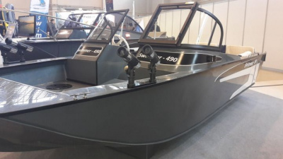 Лодка моторная пластиковая Технополимер Swimmer 490