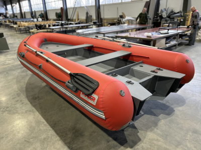 Моторная лодка РИБ ROGER Gelium 4300 (низкий борт, ПВХ конус)