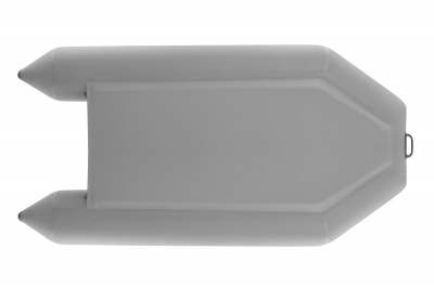 Моторно гребная надувная лодка ПВХ с жестким транцем ROGER Standart 2400 SL съемное дно высокого давления (Аирдек) + 2ух камерный насос