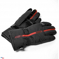 Перчатки снегоходные MINTO черный/красный XL