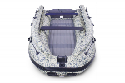 Лодка надувная моторная Солар 470 Super Jet tunnel (2020) с фальшбортом Пиксель