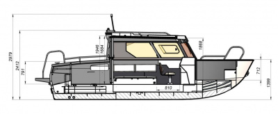Катер REALCRAFT 700 Cabin