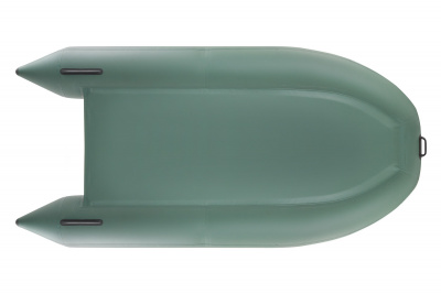 Моторная надувная лодка ПВХ ROGER Hunter 3200 H эконом съемное дно высокого давления (Аирдек) + 2ух камерный насос