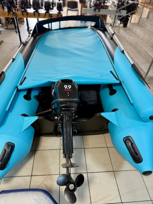 Лодка Gladiator E380X + мотор Gladiator G9.9 PRO