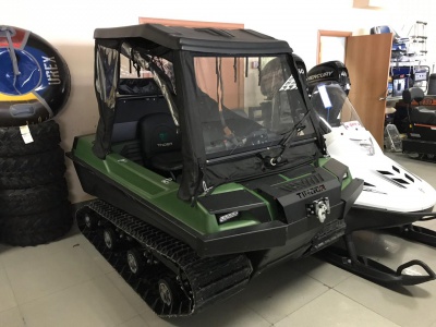 Вездеход TINGER SCOUT 690 зеленый + пакет Comfort и защита днища