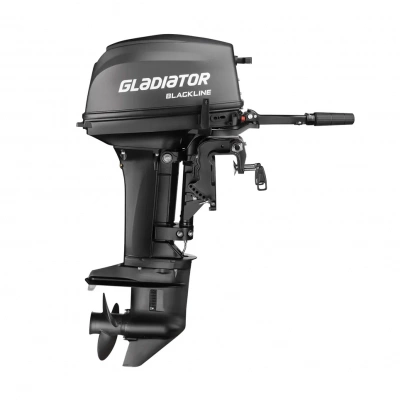 Лодочный мотор Gladiator G9.9PRO FHS BLACKLINE