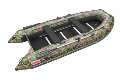 Моторная надувная лодка ПВХ ROGER Hunter Keel 3500