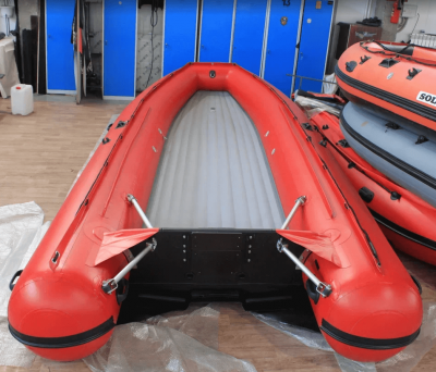 Лодка надувная моторная Солар 520 Super Jet tunnel (2020)