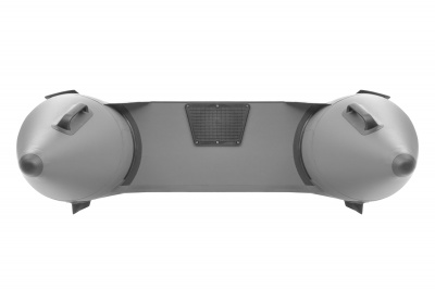 Моторная надувная лодка ПВХ ROGER Hunter 3200 H эконом съемное дно высокого давления (Аирдек) + 2ух камерный насос