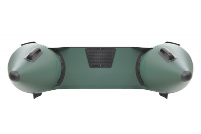 Моторная надувная лодка ПВХ ROGER Hunter 3200 H эконом съемное дно высокого давления (Аирдек) + 2ух камерный насос