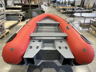 Моторная лодка РИБ ROGER Gelium 4300 (низкий борт, ПВХ конус)
