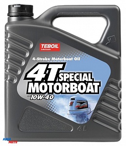 Масло TEBOIL 4Т Special Motorboat SAE 10W-40 4л.
