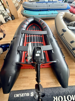 Лодка Badger ARL 360 c мотором Suzuki DT 15AS