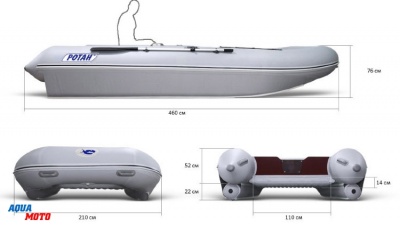 Надувная лодка Ротан Р460