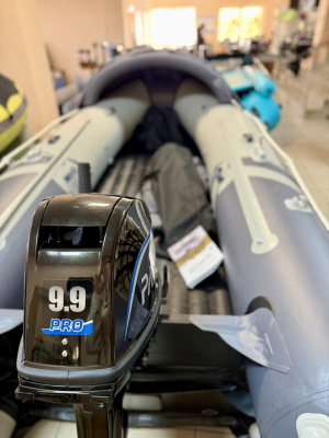 Лодка Gladiator E380 PRO + мотор Parsun T9.9