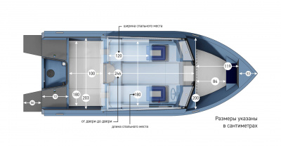 Моторная лодка Салют Realcraft 600 Cabin